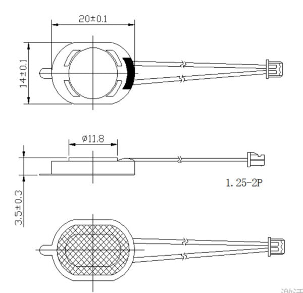 2415 micro laptop speaker